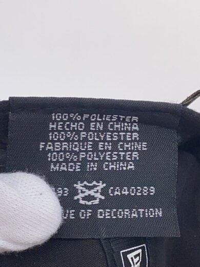 商品画像：キャップ/7 3/8/ポリエステル/BLK/メンズ 6