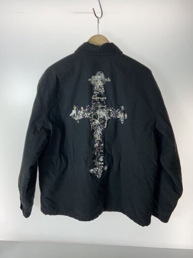 商品画像：ジャケット/M/コットン/BLK/プリント 2