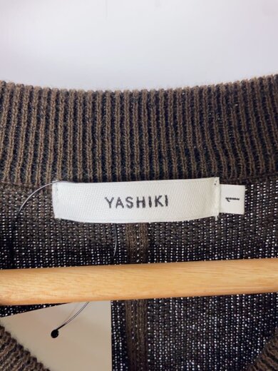 商品画像：ニットベスト(薄手)/1/コットン/BRW/YSK-25SS-KN09 3