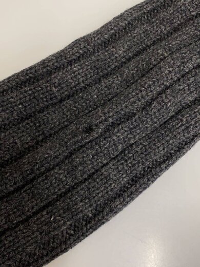 商品画像：ニット・セーター(厚手)/L/ウール/GRY/無地 5