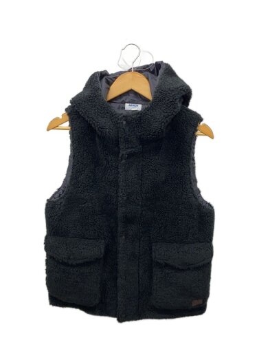 商品画像：フリースベスト/1/アクリル/BLK 1