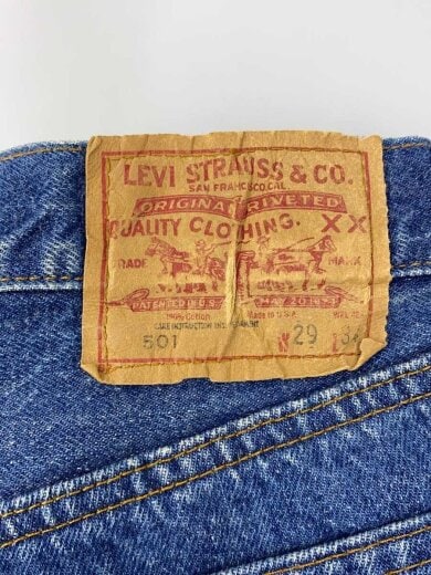 商品画像：ストレートパンツ/29/コットン/IDG/無地/501 4