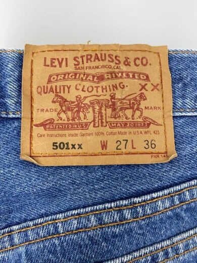 商品画像：ストレートパンツ/27/コットン/IDG/無地/501XX 4