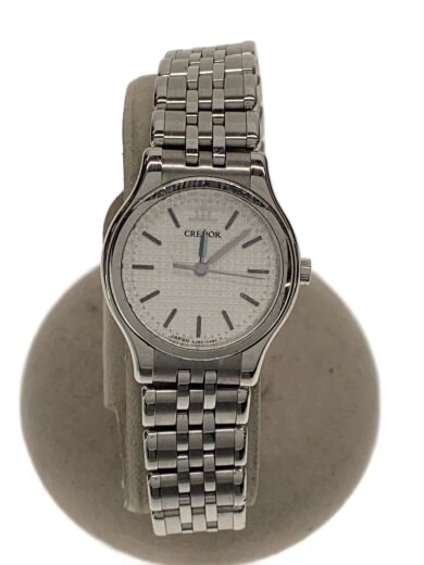 画像：SEIKOクォーツ腕時計/アナログ/ステンレス/WHT/SLV/4J85-0A201