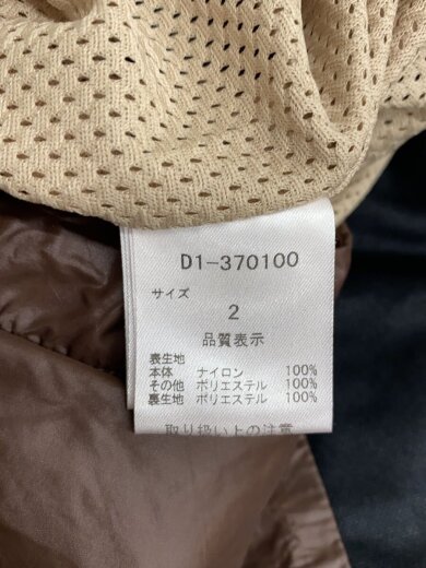 商品画像：ジャケット/2/ナイロン/BRW/D1-370100 4