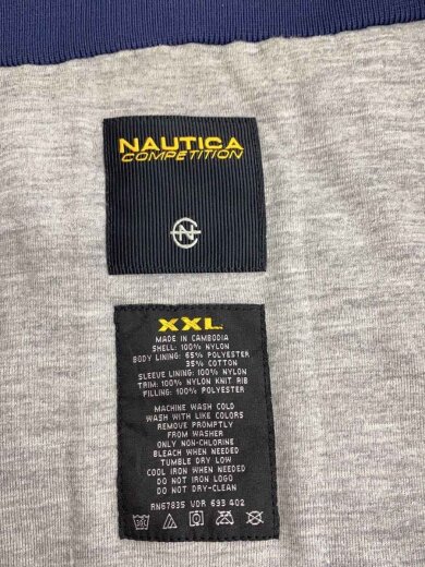 商品画像：ナイロンジャケット/XXL/ナイロン/RED/無地 3