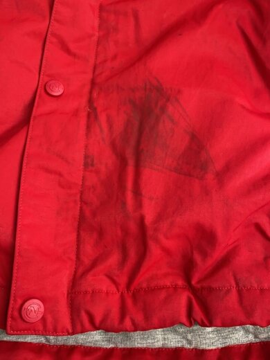 商品画像：ナイロンジャケット/XXL/ナイロン/RED/無地 5