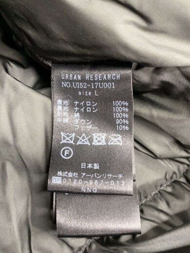 商品画像：ダウンジャケット/L/ナイロン/NVY/無地/U152-17U001 4