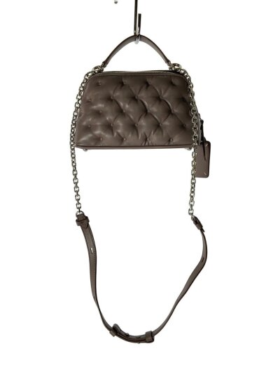 商品画像：2WAY/Glam Slam/グラムスラム/ショルダーバッグ/羊革/GRY/無地/SB1WG0065 1