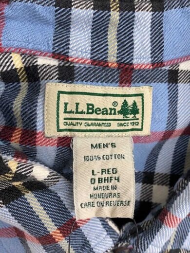 商品画像：90s～/ホンジュラス製/長袖シャツ/L/コットン/IDG/チェック 3