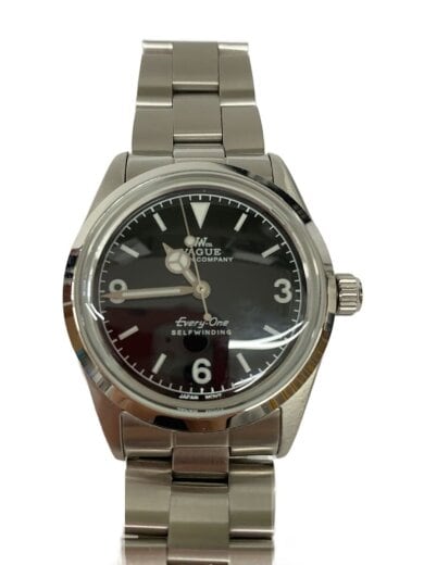 商品画像：Every One/自動巻腕時計/アナログ/ステンレス/BLK/SLV 1