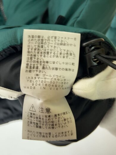 商品画像：NUPTSE JACKET_ヌプシジャケット/M/ナイロン/GRN/無地 5