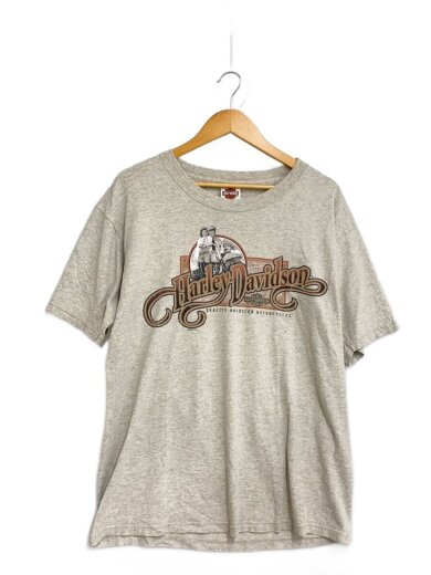 商品画像：Tシャツ/L/コットン/GRY/プリント// 1