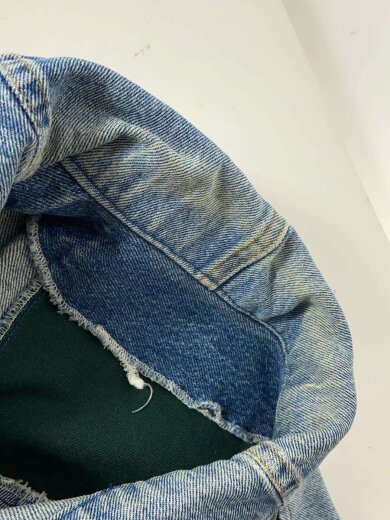 商品画像：60s～70s/VINTAGE DENIM JACKET/パッチワーク/Gジャン/XL/コットン/IDG/ 5