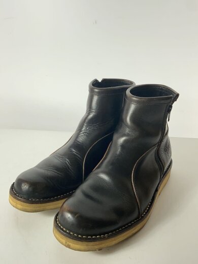 商品画像：Work force/ブーツ/US7/BLK/レザー/D4107 2
