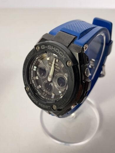 商品画像：ソーラー腕時計・G-SHOCK/デジアナ/ラバー/BLU/BLU/SS// 6