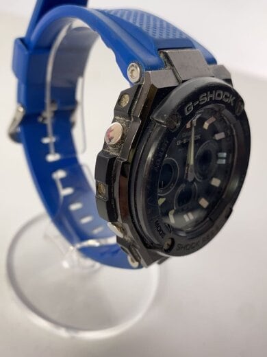商品画像：ソーラー腕時計・G-SHOCK/デジアナ/ラバー/BLU/BLU/SS// 8