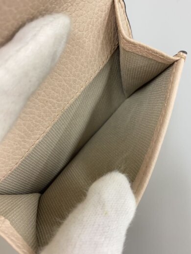 商品画像：3つ折り財布/レザー/BEG/無地/レディース/PDE9RZY 5