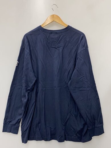 商品画像：長袖Tシャツ/--/コットン/NVY/無地// 2