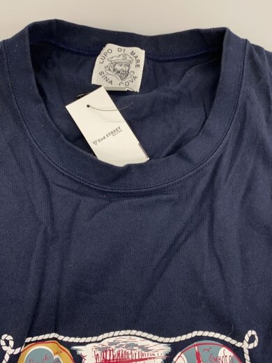 商品画像：長袖Tシャツ/--/コットン/NVY/無地// 6
