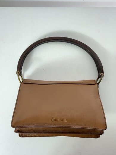 商品画像：LETHER BELT SHOULDER/ショルダーバッグ/レザー/BRW/無地/RR0629 2