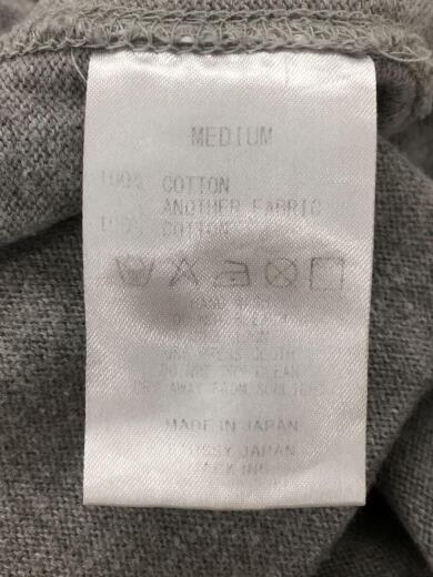 画像：STUSSYクロップド丈/長袖カットソー/M/コットン/GRY4