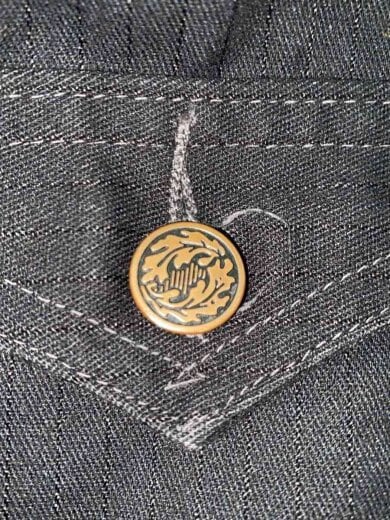 商品画像：USA製/ベスト/S/ポリエステル/BLK 6