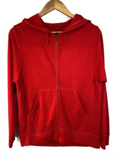 商品画像：裏サーマル/YKK/60s～70s/ジップパーカー/--/--/RED 1