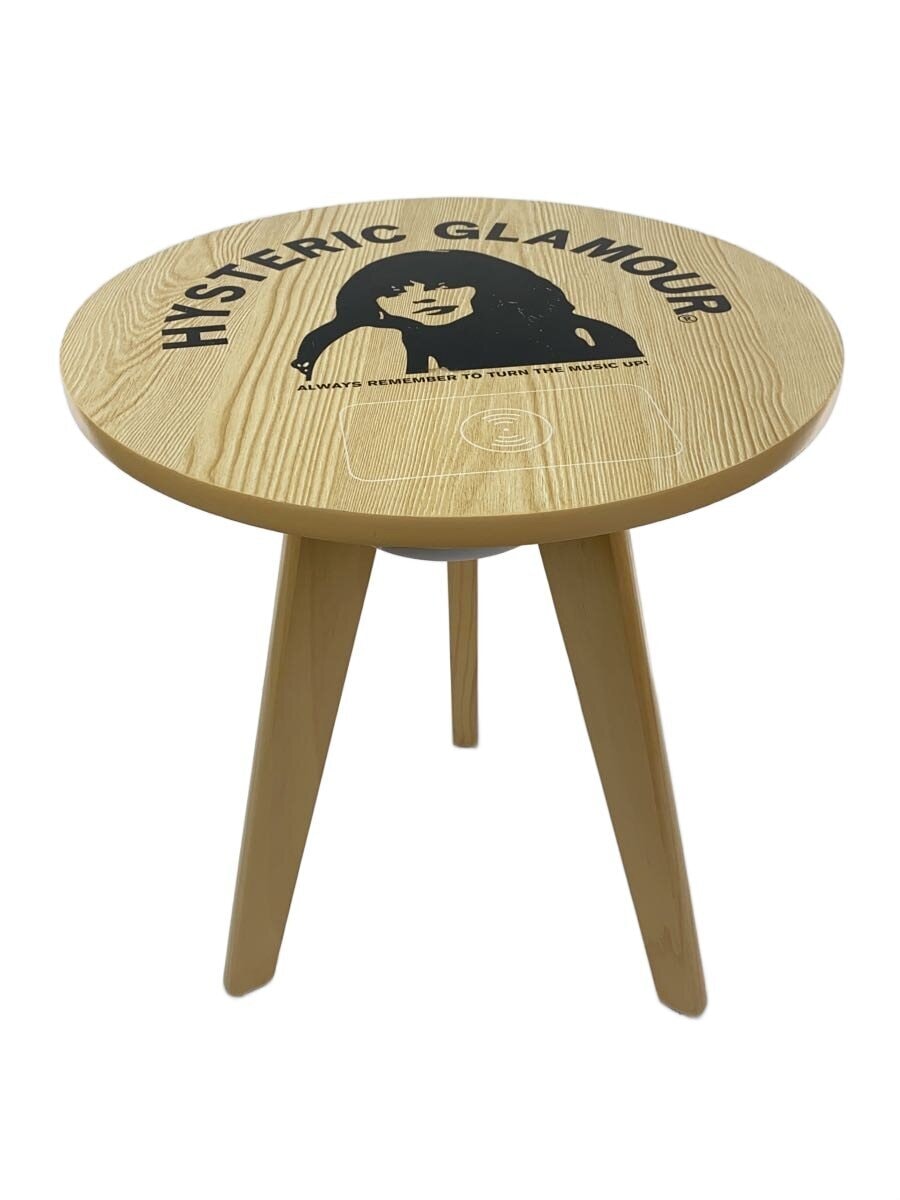 HYSTERIC GLAMOUR / HYSTERIC GLAMOUR ヒステリックグラマー/ワイヤレス充電機能付きテーブル/合板/BEG