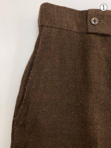 商品画像：セットアップ/M/ウール/BRW/無地 5