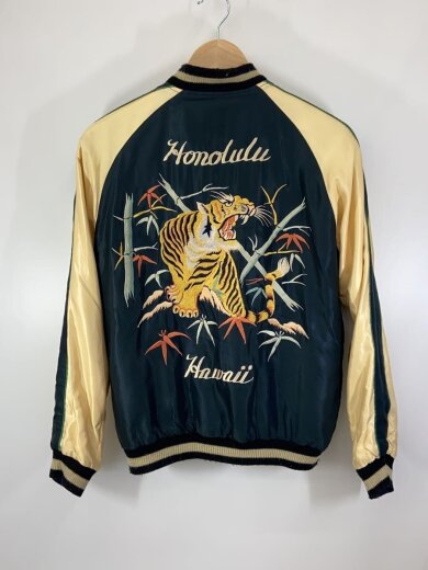 商品画像：東洋/HAWAII×ROALINGTIGER/スカジャン/S/レーヨン/BLU/TT13756/? NULL ?// 2