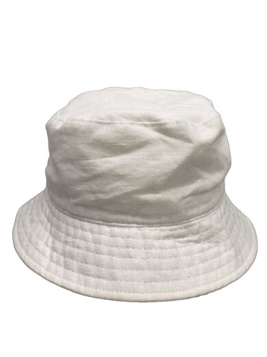 商品画像：qcillo&c/バケットハット/M/リネン/WHT/無地/メンズ 1