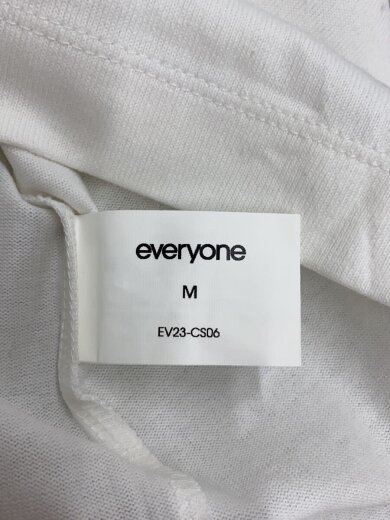 商品画像：Tシャツ/M/コットン/WHT/プリント/EV23-CS06 4