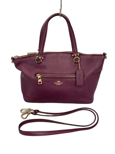 商品画像：ハンドバッグ_ペブルド_オールレザー/レザー/PUP/無地 1