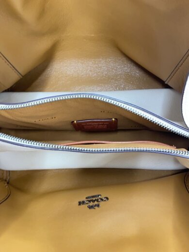 商品画像：ショルダーバッグ_ハドリー_ホーボー_カラーブロック_オールレザー/レザー/WHT/無地 6