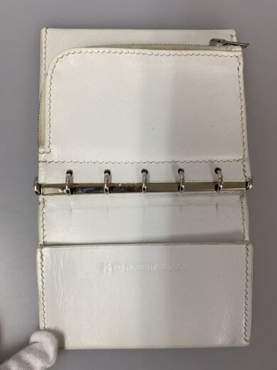 商品画像：2つ折り財布/レザー/WHT/メンズ/B01RCD-11 4