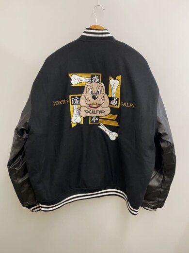 商品画像：スタジャン/XL/ポリエステル/BLK/123061 2