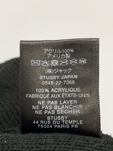 商品画像：ニットキャップ/FREE/アクリル/BLK/メンズ/1321020 5