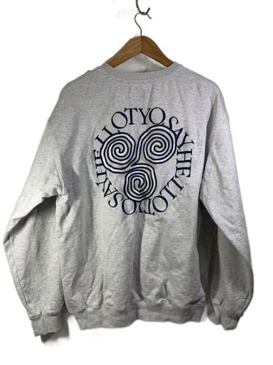 商品画像：tribe wear/スウェット/L/コットン/GRY/無地 2