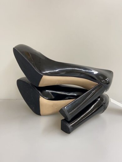 商品画像：パンプス/37.5/BLK/エナメル 4