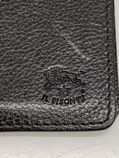 商品画像：2つ折り財布/レザー/BLK/メンズ 3