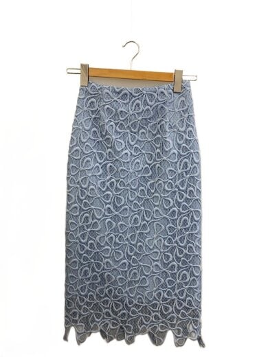 商品画像：スカート/34/ポリエステル/BLU/無地/CWFS241054 1