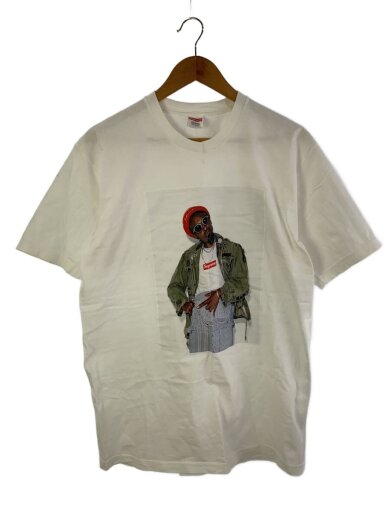 商品画像：Tシャツ/L/コットン/WHT/プリント 1