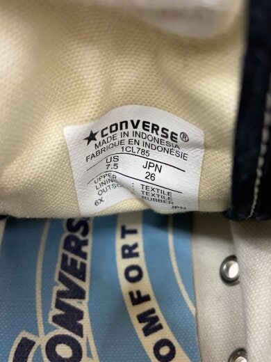 商品画像：ハイカットスニーカー/26cm/BLK/1CL785 5