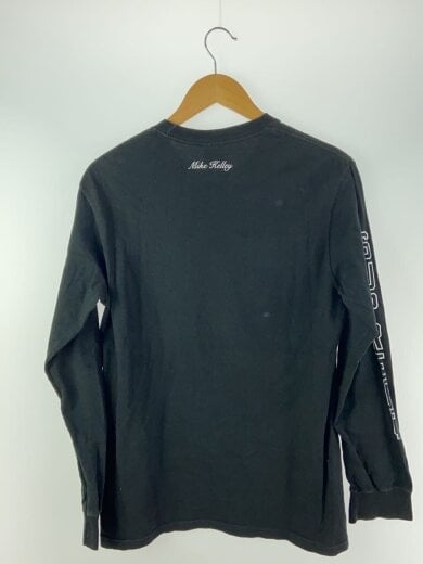 商品画像：長袖Tシャツ/S/コットン/BLK/無地 2
