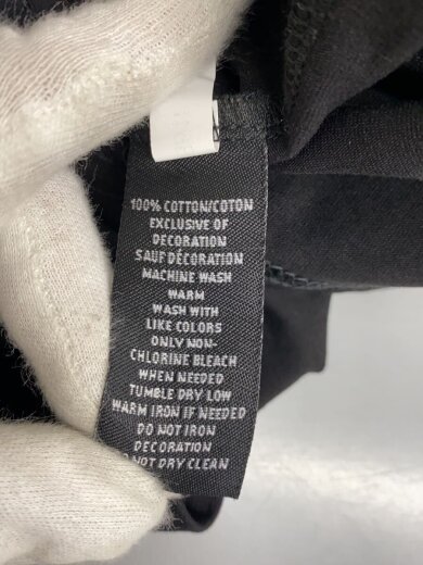 商品画像：Tシャツ/M/コットン/BLK// 4