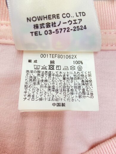 商品画像：Tシャツ/M/コットン/PNK/001TEF801062X 4