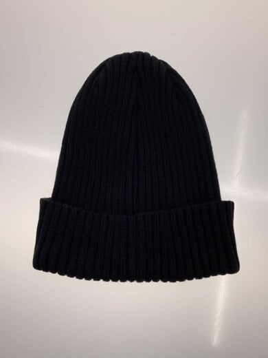 商品画像：ニットキャップ/--/コットン/BLK/無地/レディース// 2