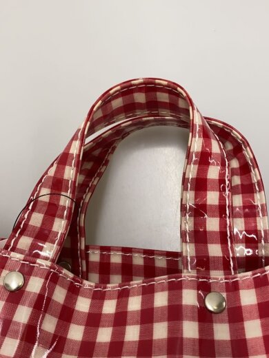 商品画像：ハンドバッグ/PVC/RED/チェック// 3