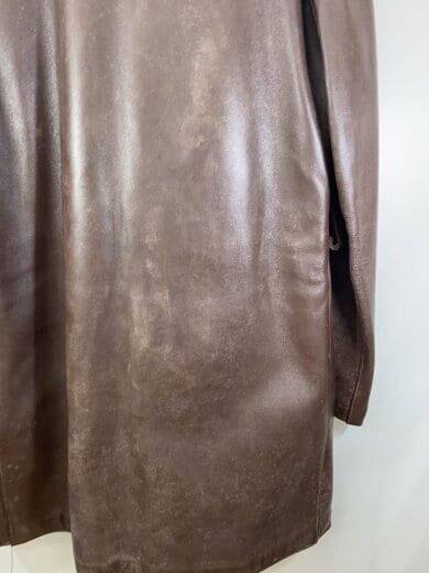 商品画像：コート/52/レザー/BRW/30s～40s/13スター/裏地ウールブランケット 7